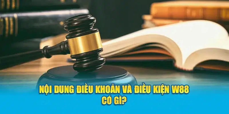 Nội dung chi tiết về chính sách điều khoản và điều kiện w88 